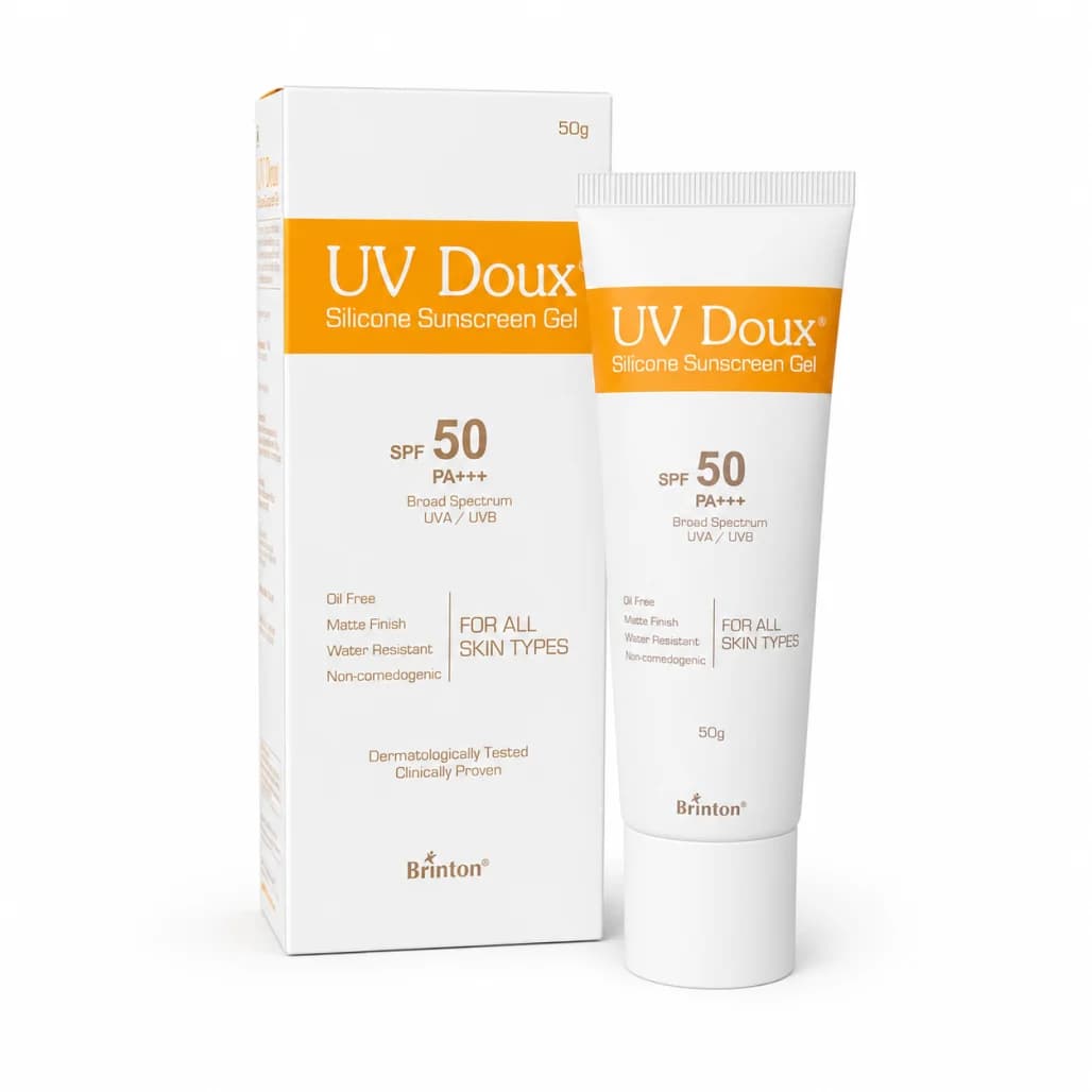 UV Doux Sunscreen Gel SPF 50 PA+++ for UVA UVB Protection